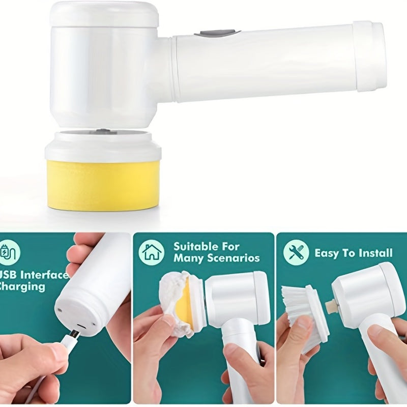 Recharge USB et utilisations de la brosse
