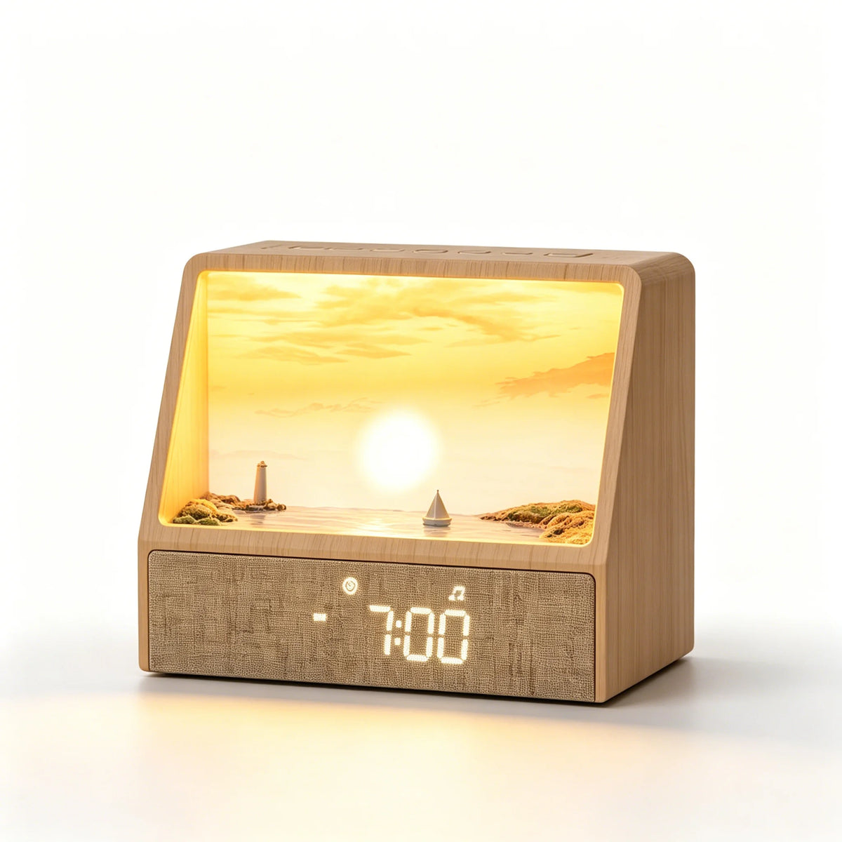 Aube Sunrise Alarm Clock with White Noise