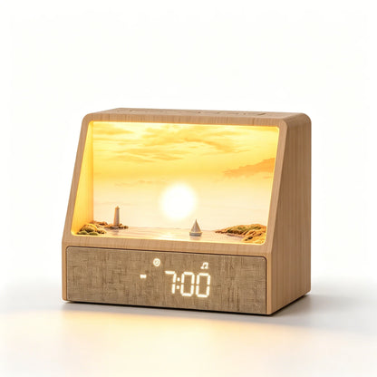 Aube Sunrise Alarm Clock with White Noise