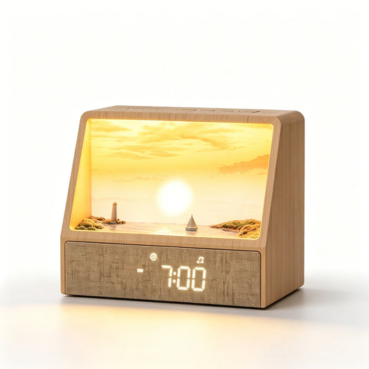 Aube Sunrise Alarm Clock with White Noise
