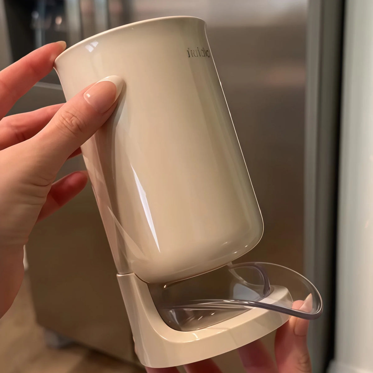 Draining utensil holder
