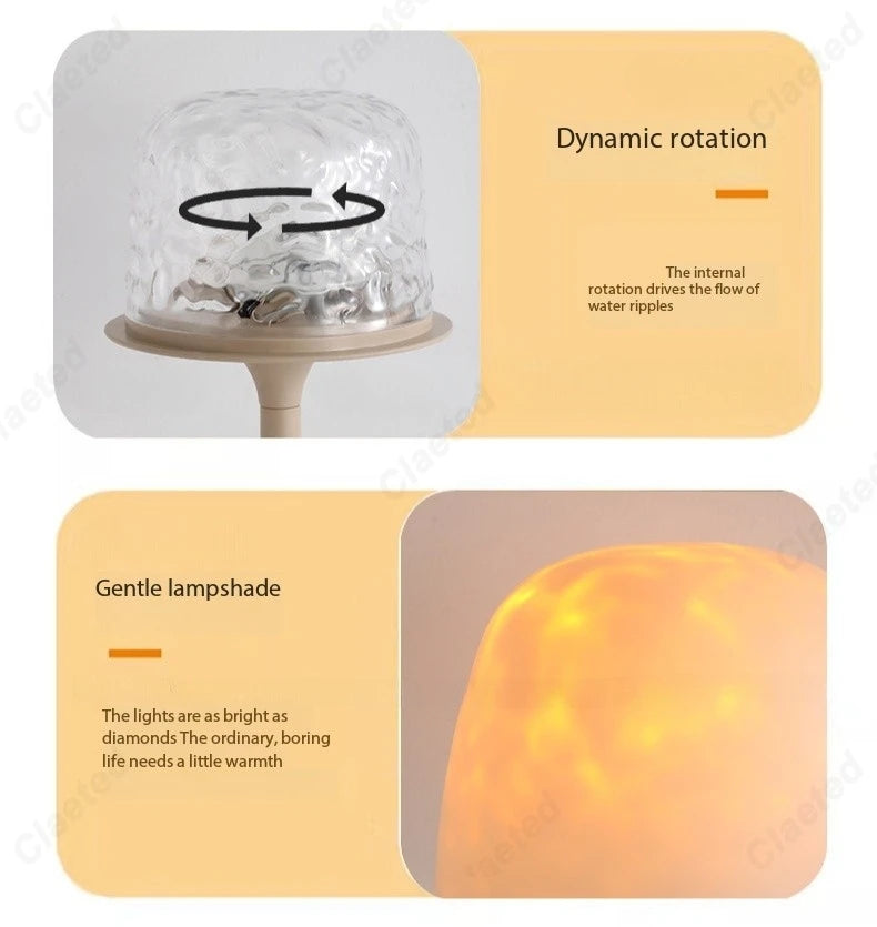 Ripple table lamp