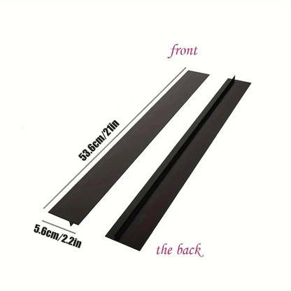 Silicone stove gap cover
