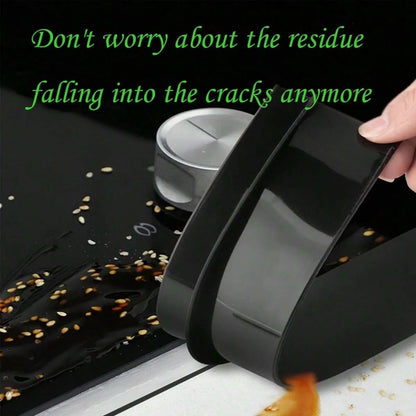 Silicone stove gap cover