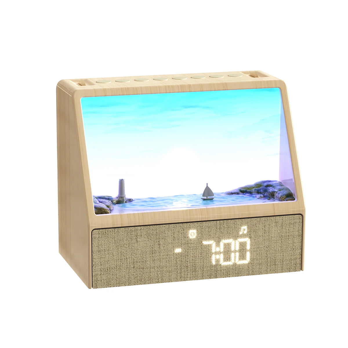 Aube Sunrise Alarm Clock with White Noise