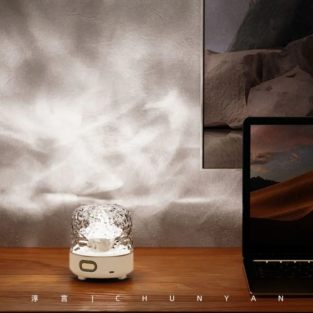 Lampe à reflets avec enceinte Bluetooth