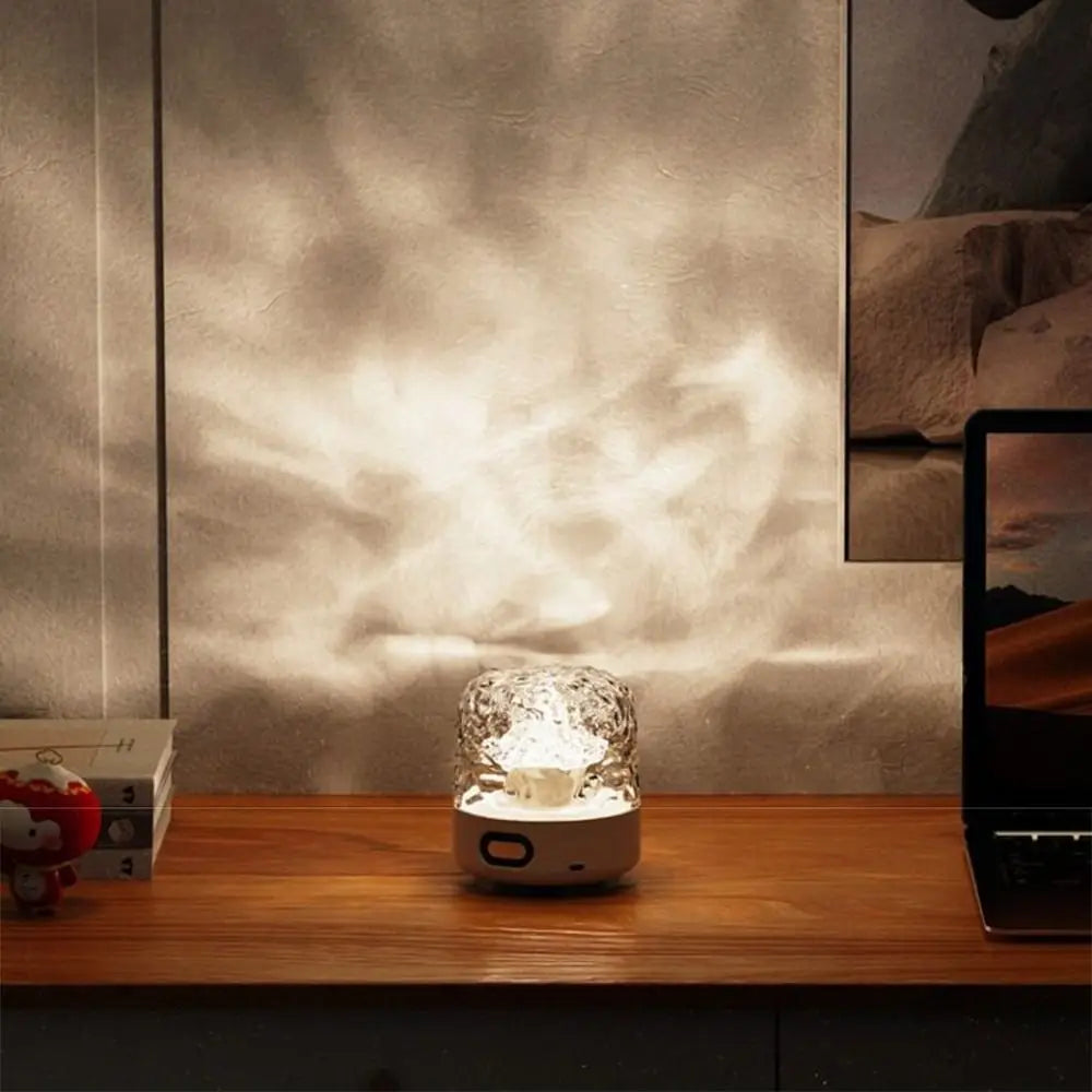 Lampe à reflets avec enceinte Bluetooth