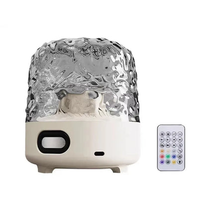 Lampe à reflets avec enceinte Bluetooth