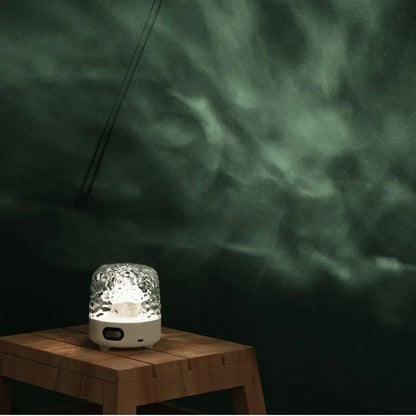 Lampe à reflets avec enceinte Bluetooth