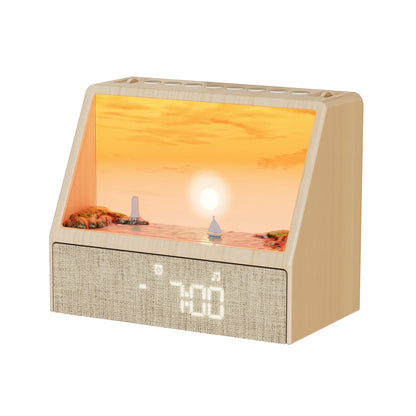Aube Sunrise Alarm Clock with White Noise