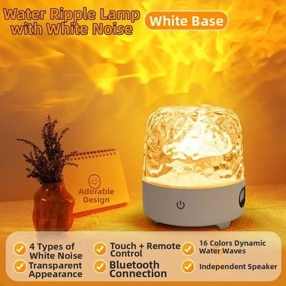 Lampe à reflets avec enceinte Bluetooth