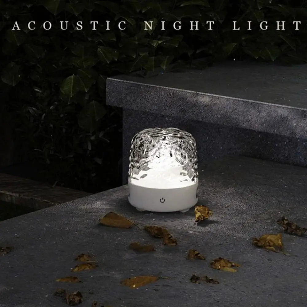 Lampe à reflets avec enceinte Bluetooth