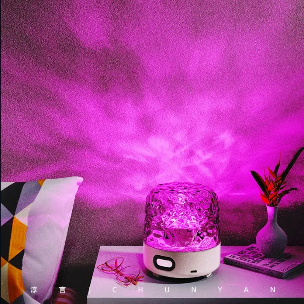 Lampe à reflets avec enceinte Bluetooth