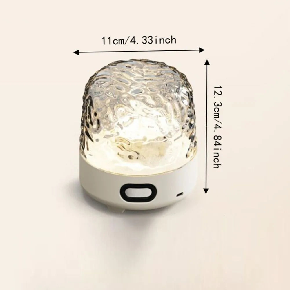 Lampe à reflets avec enceinte Bluetooth